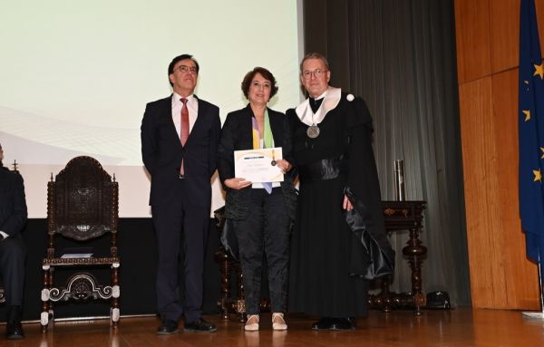 Lidia Monteiro homenageada pela sua Universidade, a de Trás-os-Montes e Alto Douro