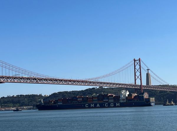 Alcantara o primeiro navio da linha Amerigo já chegou a Lisboa